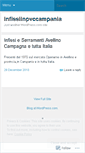 Mobile Screenshot of infissiinpvccampania.wordpress.com