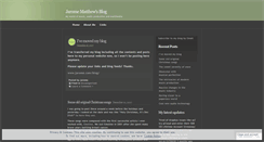 Desktop Screenshot of jarome.wordpress.com