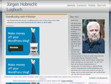 Tablet Screenshot of jhobrecht.wordpress.com