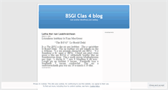Desktop Screenshot of bsgi4.wordpress.com