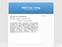 Tablet Screenshot of bsgi4.wordpress.com