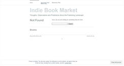 Desktop Screenshot of indiebookmarket.wordpress.com