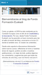 Mobile Screenshot of fondoformacioneuskadi.wordpress.com