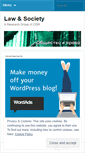 Mobile Screenshot of lawandsocietyen.wordpress.com