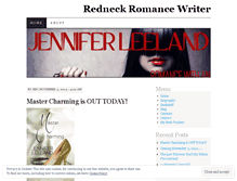 Tablet Screenshot of jenniferleeland.wordpress.com