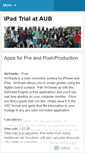 Mobile Screenshot of ipadtrial.wordpress.com