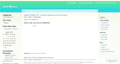 Desktop Screenshot of musicaypunto.wordpress.com