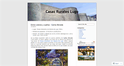 Desktop Screenshot of casasruraleslugo.wordpress.com