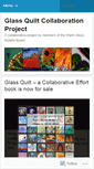 Mobile Screenshot of glassquilt.wordpress.com