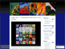 Tablet Screenshot of glassquilt.wordpress.com