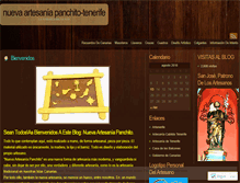 Tablet Screenshot of nuevaartesania.wordpress.com