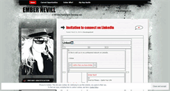 Desktop Screenshot of embernevill.wordpress.com