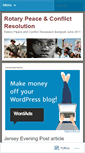 Mobile Screenshot of conflictres.wordpress.com