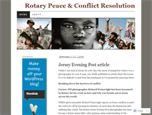 Tablet Screenshot of conflictres.wordpress.com