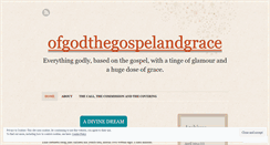 Desktop Screenshot of ofgodthegospelandglamour.wordpress.com