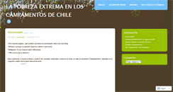 Desktop Screenshot of chilecampamentos.wordpress.com