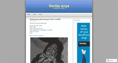 Desktop Screenshot of deniseanya.wordpress.com