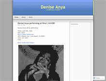 Tablet Screenshot of deniseanya.wordpress.com