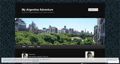 Desktop Screenshot of myargentineadventure.wordpress.com