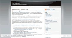 Desktop Screenshot of nonrel.wordpress.com