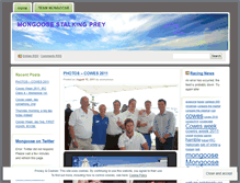 Tablet Screenshot of mongoosesp.wordpress.com