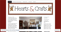 Desktop Screenshot of heartsandcraftsnh.wordpress.com