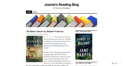 Desktop Screenshot of joannesreadingblog.wordpress.com