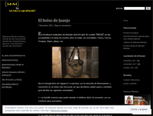 Tablet Screenshot of marianamendezbarcelona.wordpress.com