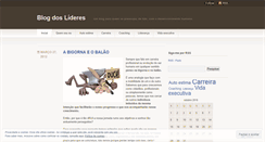 Desktop Screenshot of blogdoslideres.wordpress.com