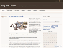 Tablet Screenshot of blogdoslideres.wordpress.com