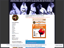 Tablet Screenshot of kyudokan.wordpress.com
