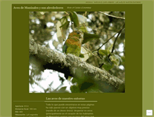 Tablet Screenshot of birdsmanizales.wordpress.com