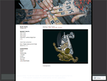 Tablet Screenshot of bloodshedrain.wordpress.com