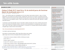 Tablet Screenshot of noobgd.wordpress.com