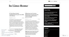 Desktop Screenshot of inlimorome.wordpress.com