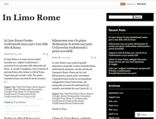 Tablet Screenshot of inlimorome.wordpress.com