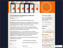 Tablet Screenshot of catalystcleanse.wordpress.com