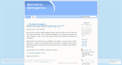 Desktop Screenshot of ministeriomensageiros.wordpress.com