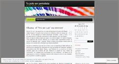 Desktop Screenshot of periodismeciutada.wordpress.com