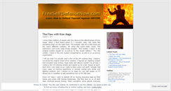 Desktop Screenshot of freeselfdefensenow.wordpress.com