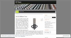 Desktop Screenshot of mtbase.wordpress.com