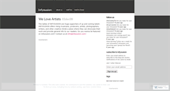 Desktop Screenshot of infyousion.wordpress.com