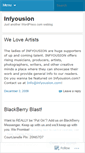 Mobile Screenshot of infyousion.wordpress.com