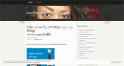 Desktop Screenshot of eboneeyes.wordpress.com