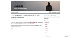 Desktop Screenshot of abegueria.wordpress.com