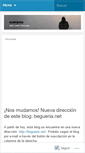 Mobile Screenshot of abegueria.wordpress.com