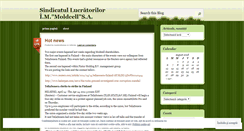 Desktop Screenshot of moldcellunion.wordpress.com