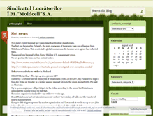 Tablet Screenshot of moldcellunion.wordpress.com