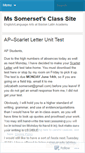 Mobile Screenshot of mssomerset.wordpress.com