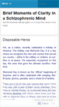 Mobile Screenshot of briefmomentsofclarity.wordpress.com